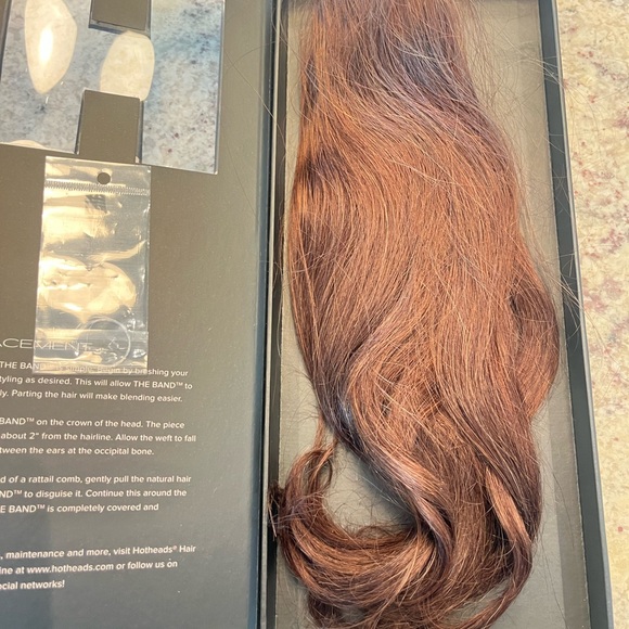 Hotheads The Band Hair Extension - Black Packaging main image 5